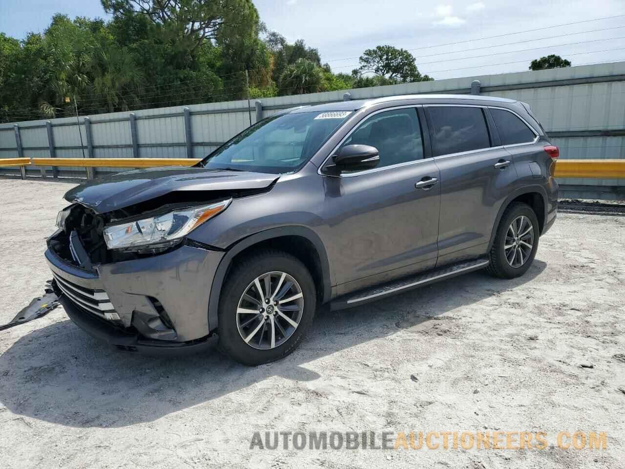 5TDKZRFH0JS549065 TOYOTA HIGHLANDER 2018