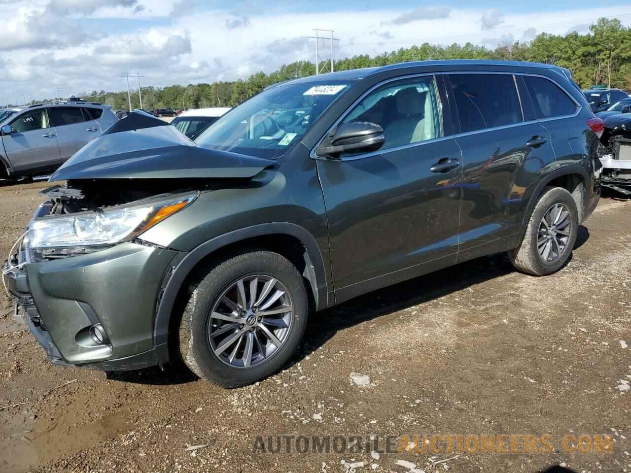 5TDKZRFH0KS296833 TOYOTA HIGHLANDER 2019