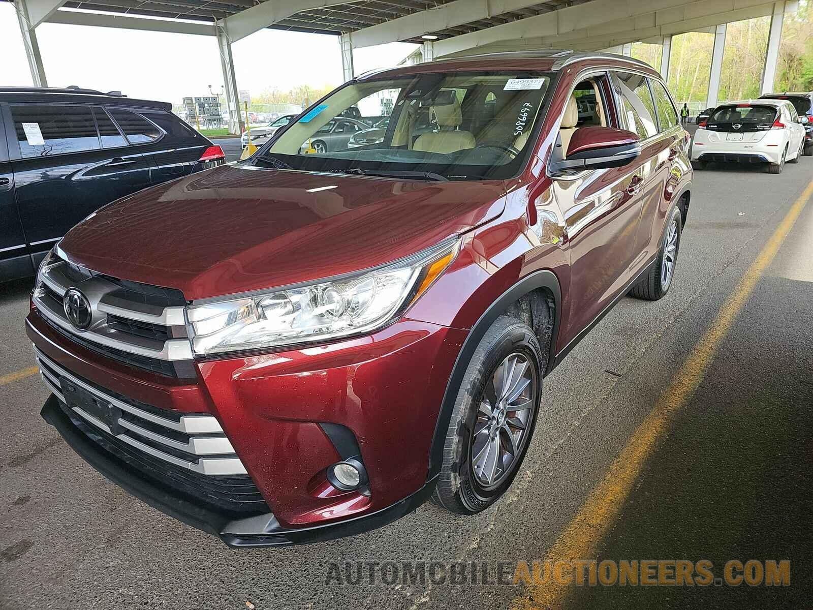 5TDKZRFH0KS308236 Toyota Highlander 2019