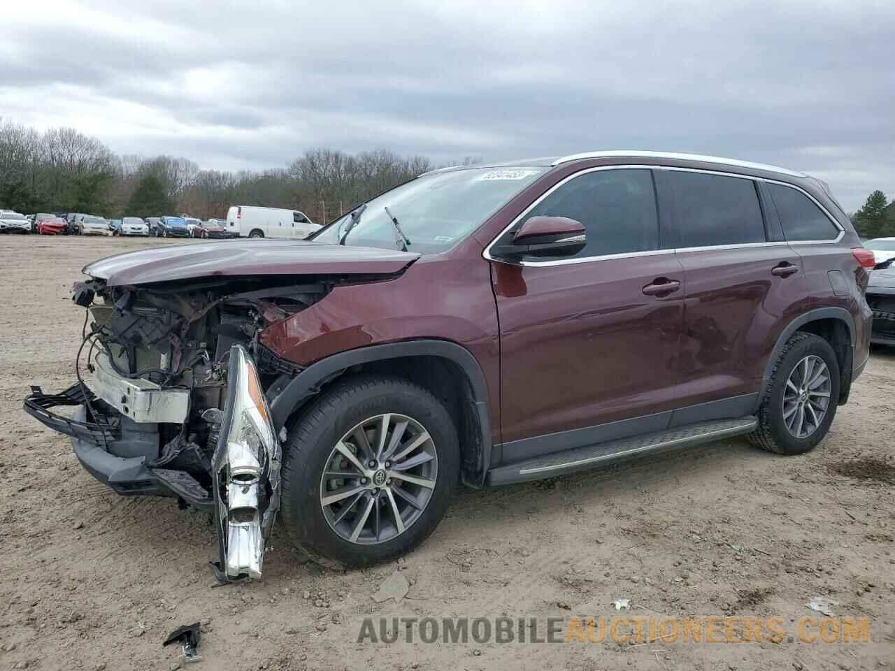 5TDKZRFH0KS310990 TOYOTA HIGHLANDER 2019