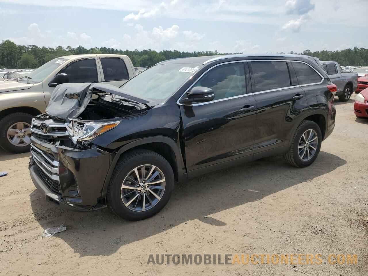 5TDKZRFH0KS361308 TOYOTA HIGHLANDER 2019