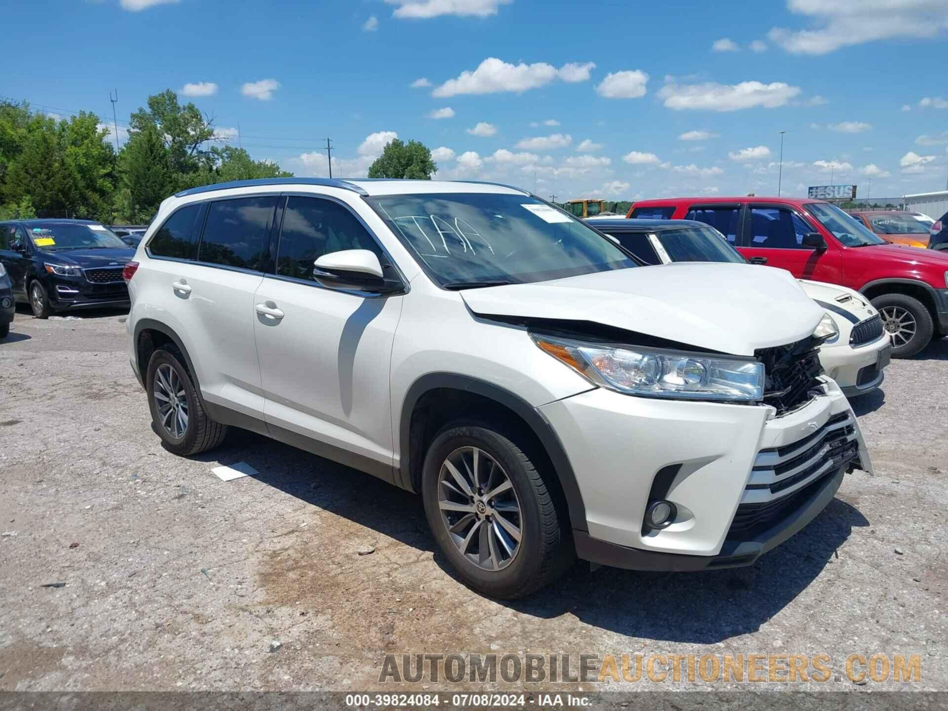 5TDKZRFH0KS368680 TOYOTA HIGHLANDER 2019