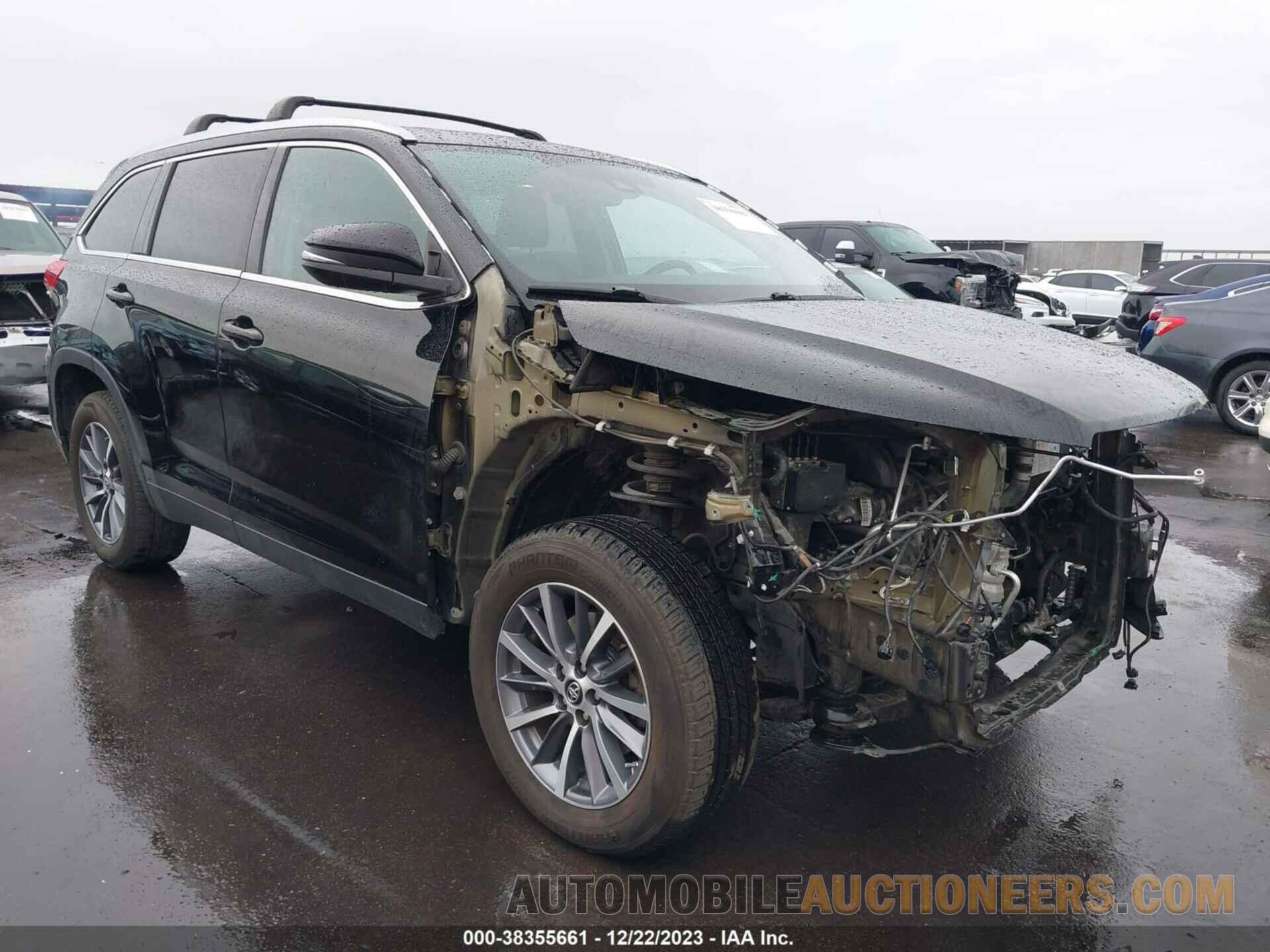 5TDKZRFH0KS556373 TOYOTA HIGHLANDER 2019