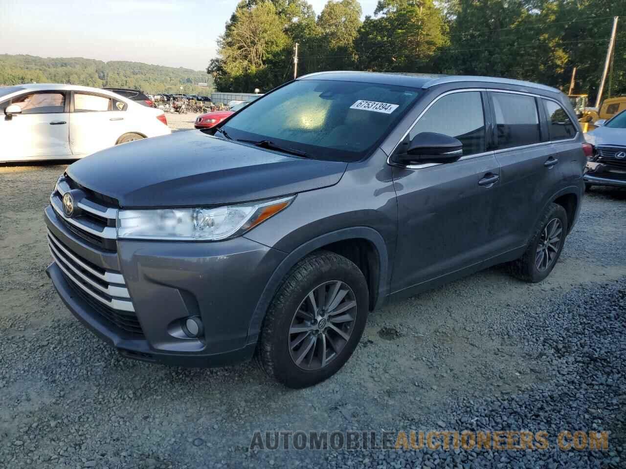 5TDKZRFH0KS562867 TOYOTA HIGHLANDER 2019