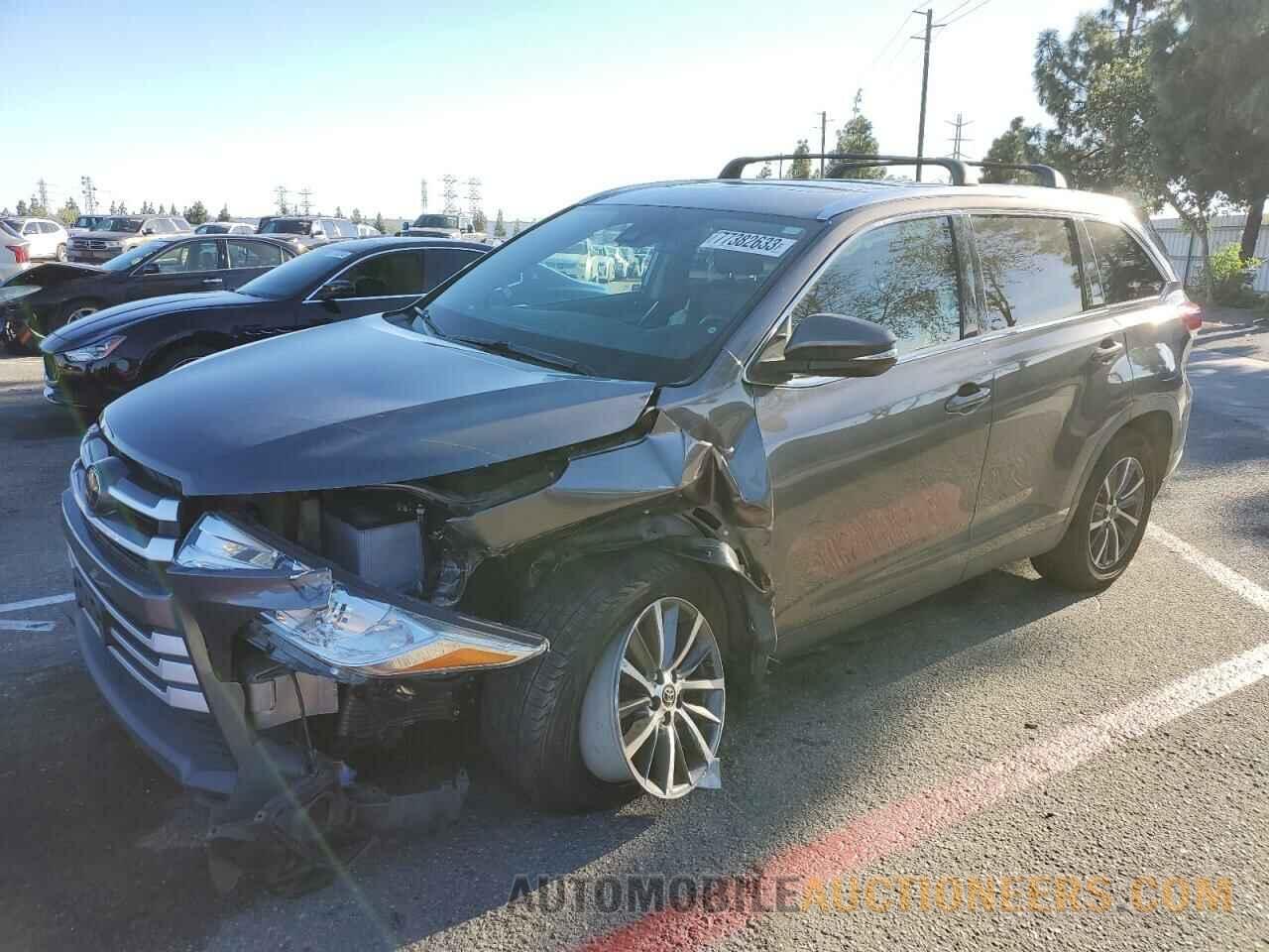 5TDKZRFH0KS572136 TOYOTA HIGHLANDER 2019