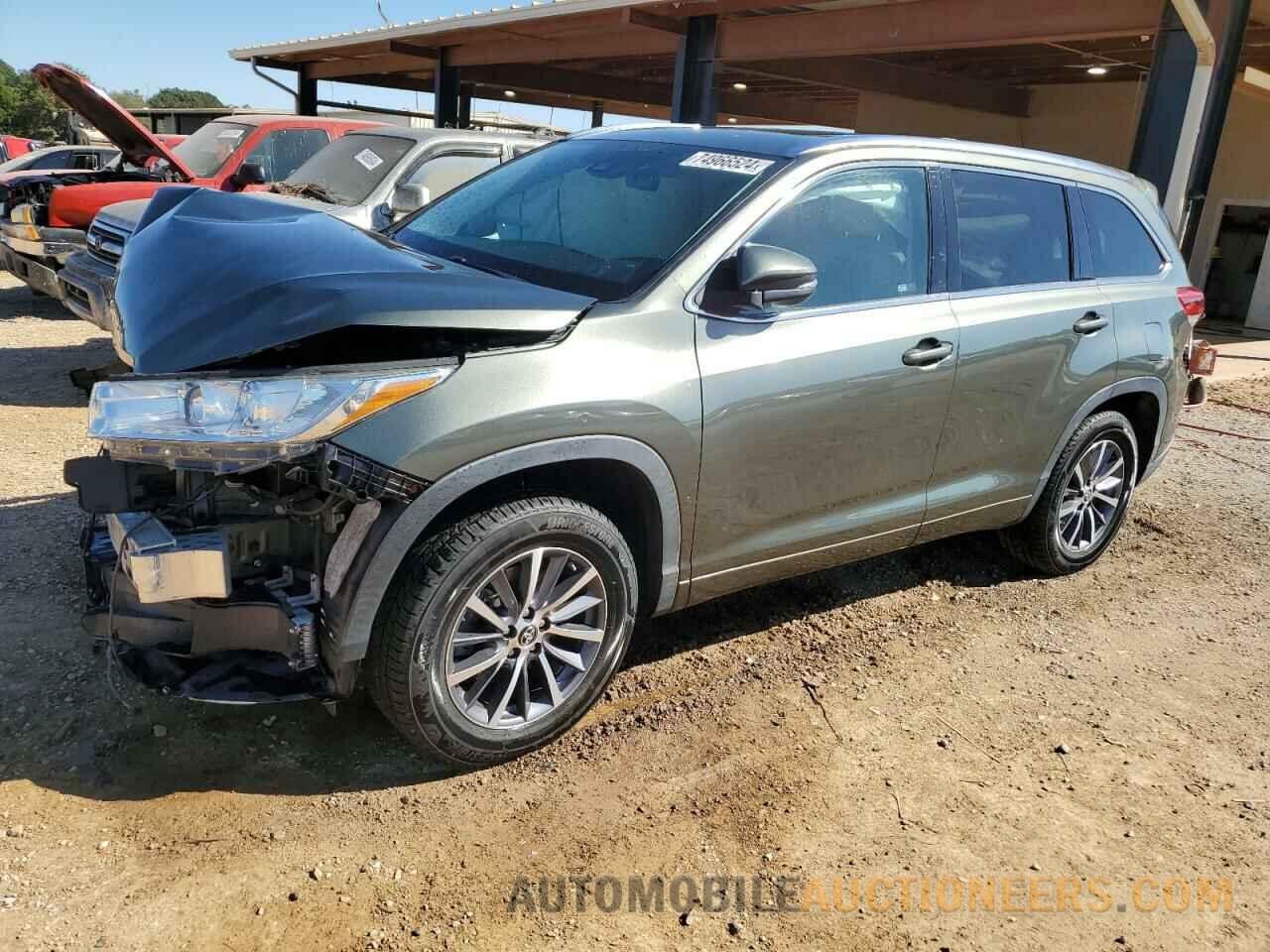 5TDKZRFH1HS192683 TOYOTA HIGHLANDER 2017