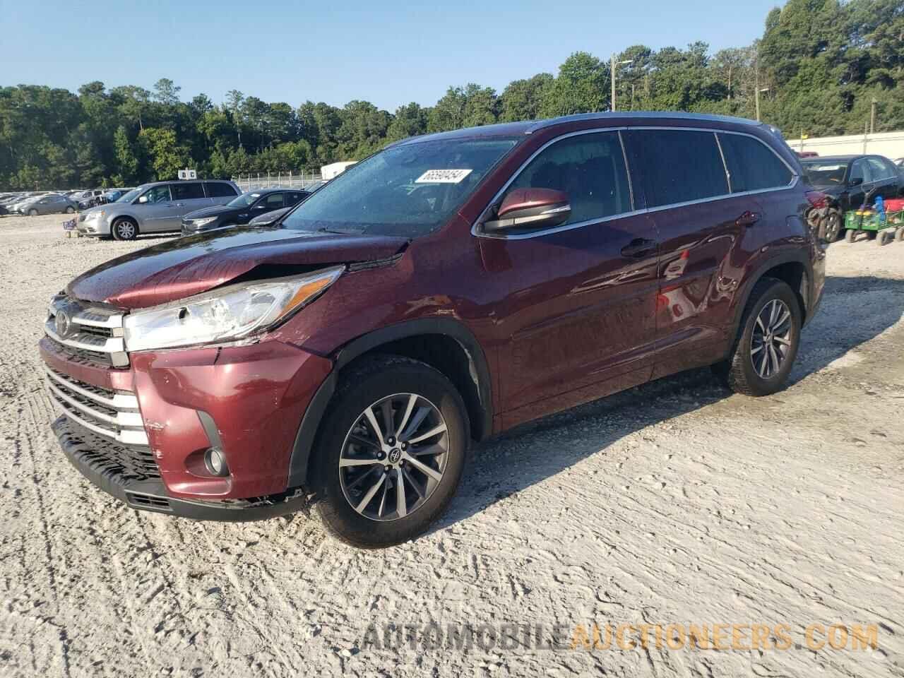 5TDKZRFH1HS197043 TOYOTA HIGHLANDER 2017