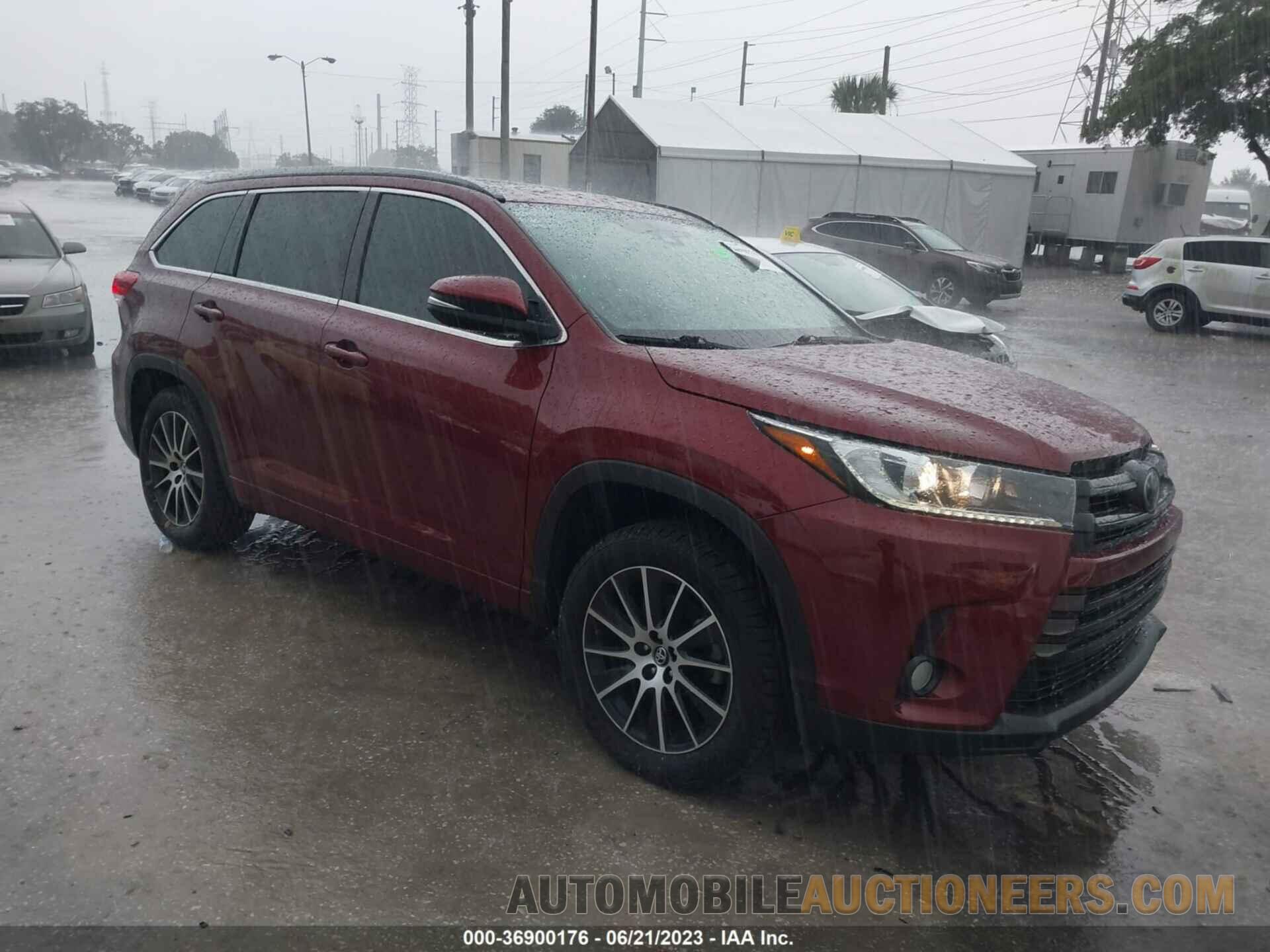 5TDKZRFH1HS513265 TOYOTA HIGHLANDER 2017