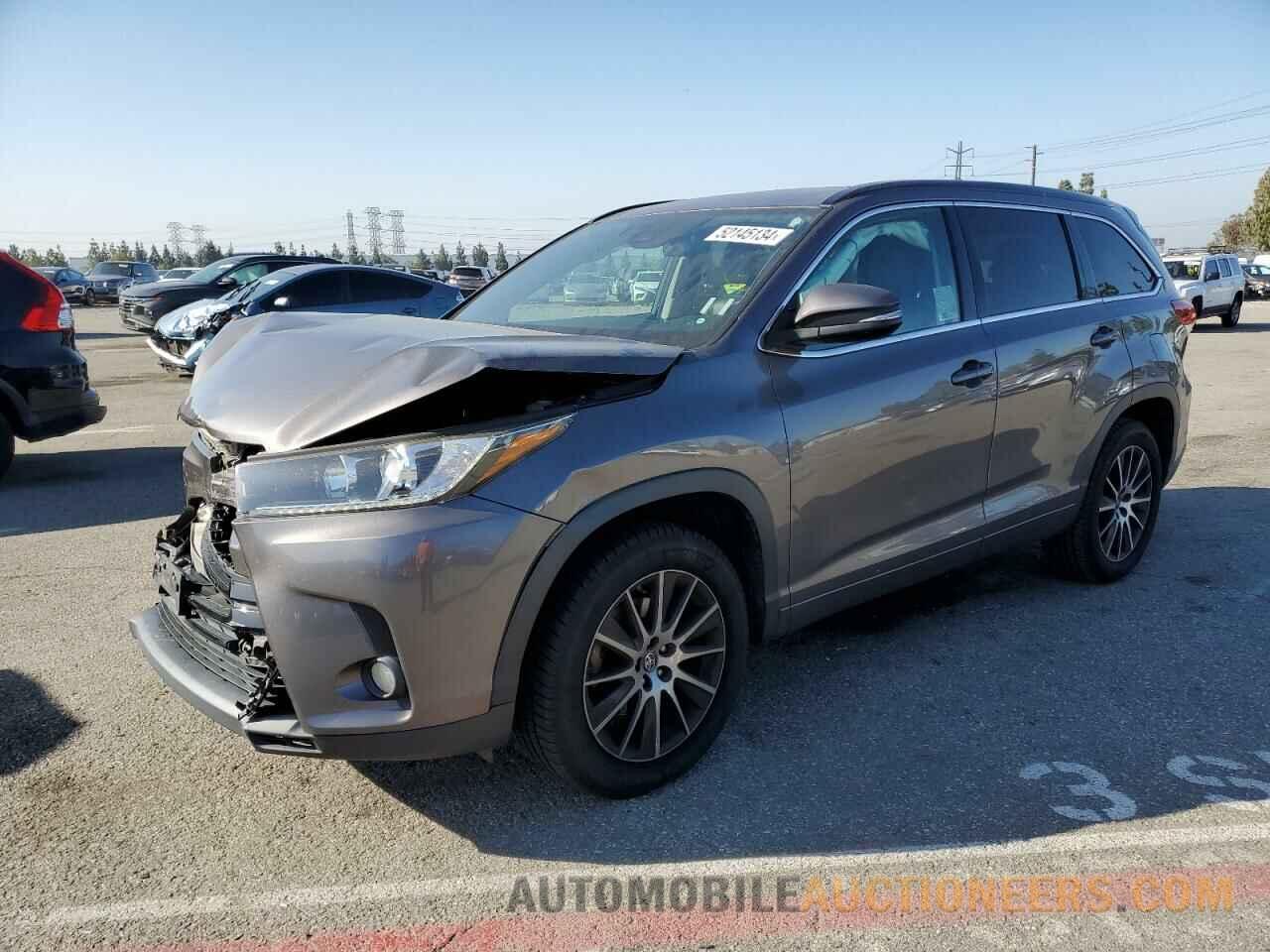 5TDKZRFH1HS515033 TOYOTA HIGHLANDER 2017