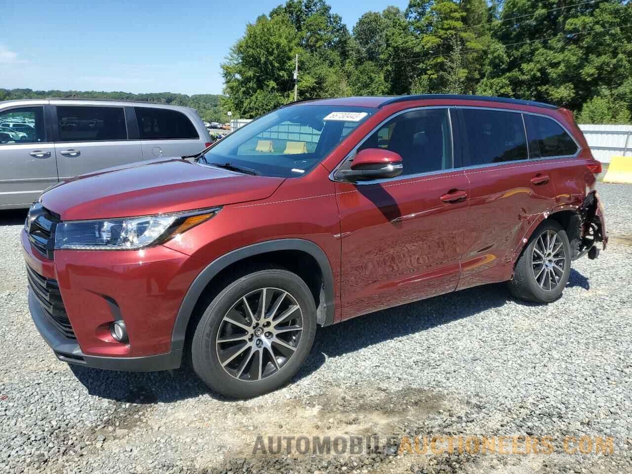 5TDKZRFH1HS515078 TOYOTA HIGHLANDER 2017