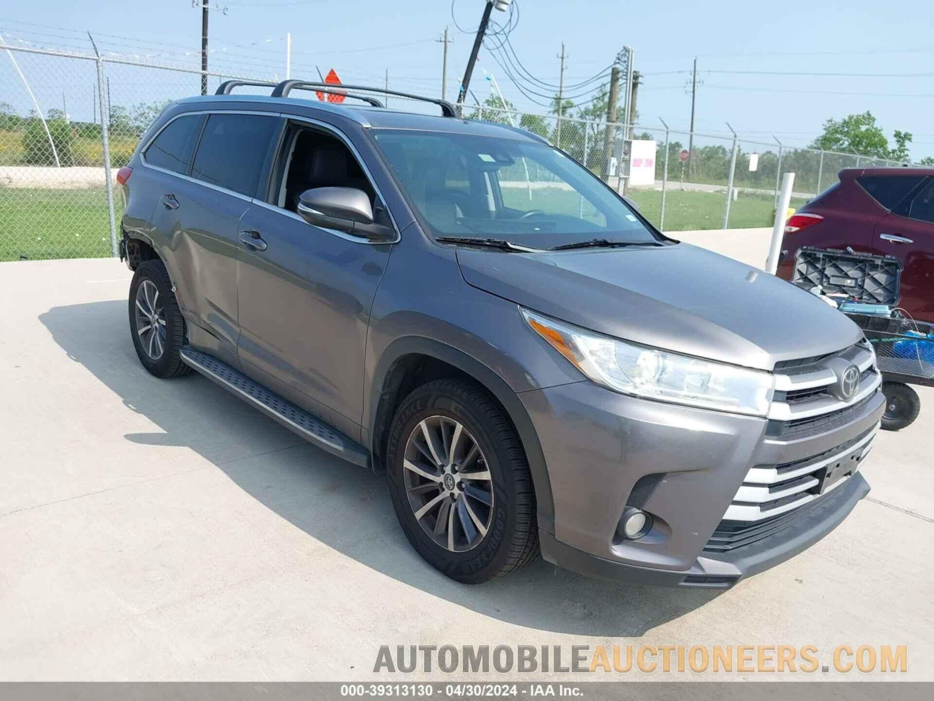 5TDKZRFH1HS520961 TOYOTA HIGHLANDER 2017