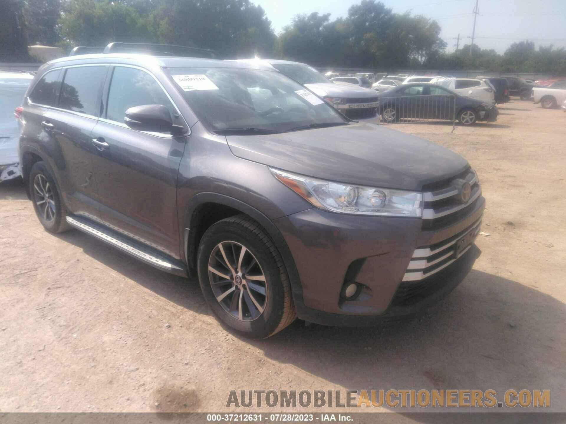 5TDKZRFH1HS522645 TOYOTA HIGHLANDER 2017