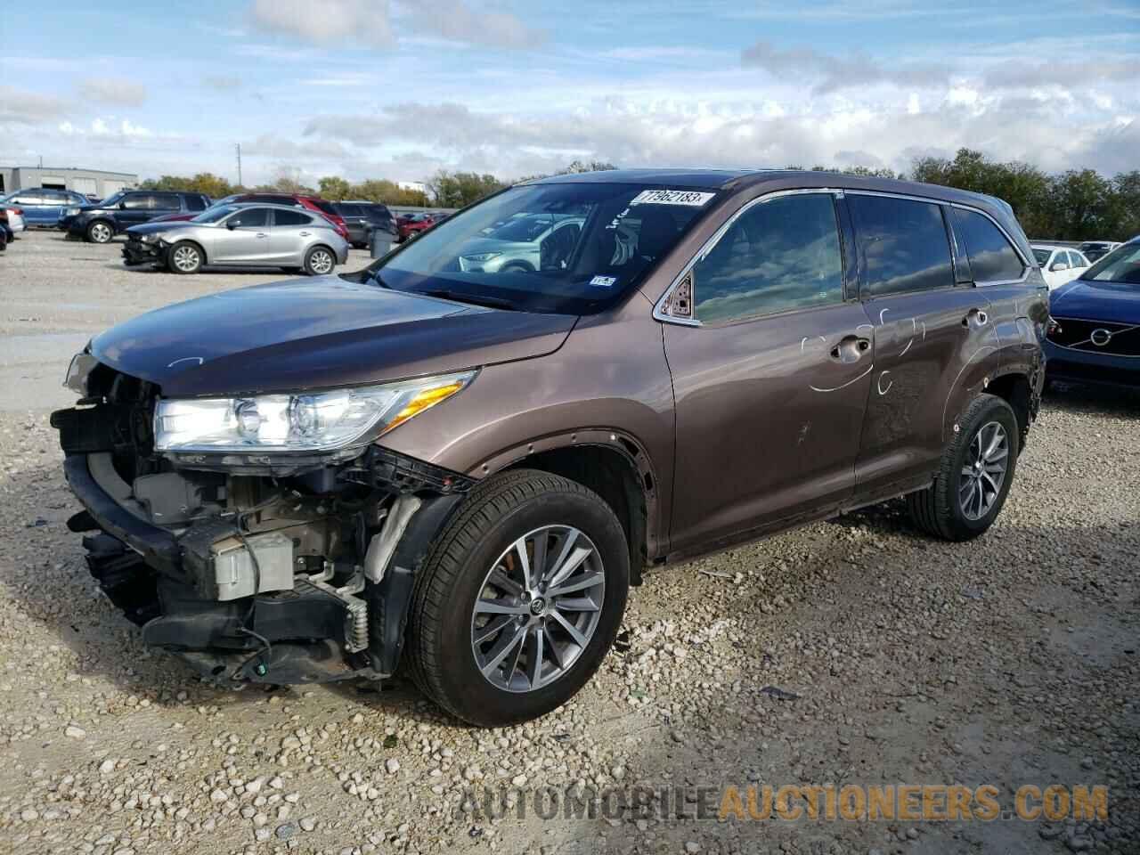 5TDKZRFH1JS251821 TOYOTA HIGHLANDER 2018