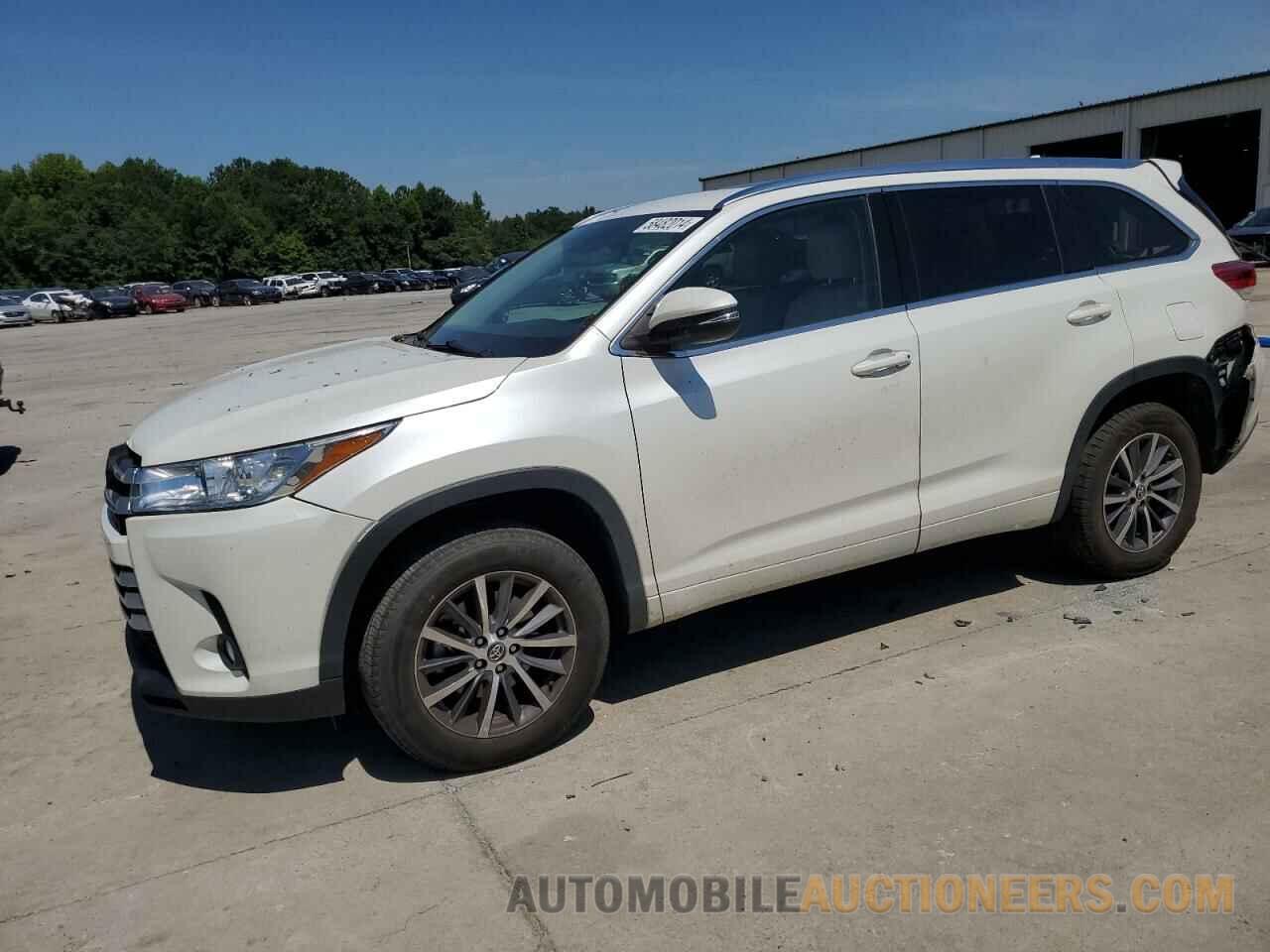 5TDKZRFH1JS268201 TOYOTA HIGHLANDER 2018