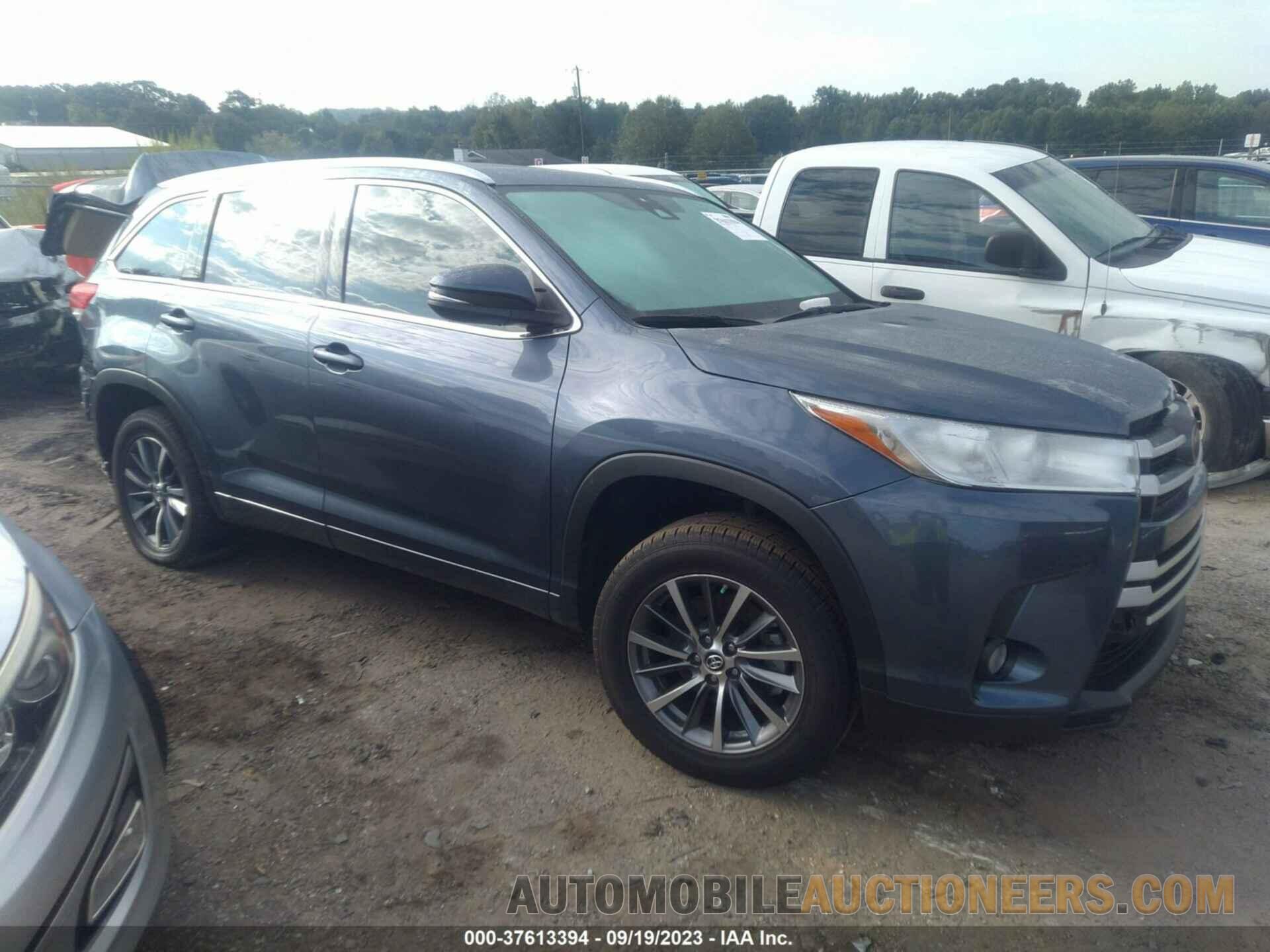 5TDKZRFH1JS286780 TOYOTA HIGHLANDER 2018