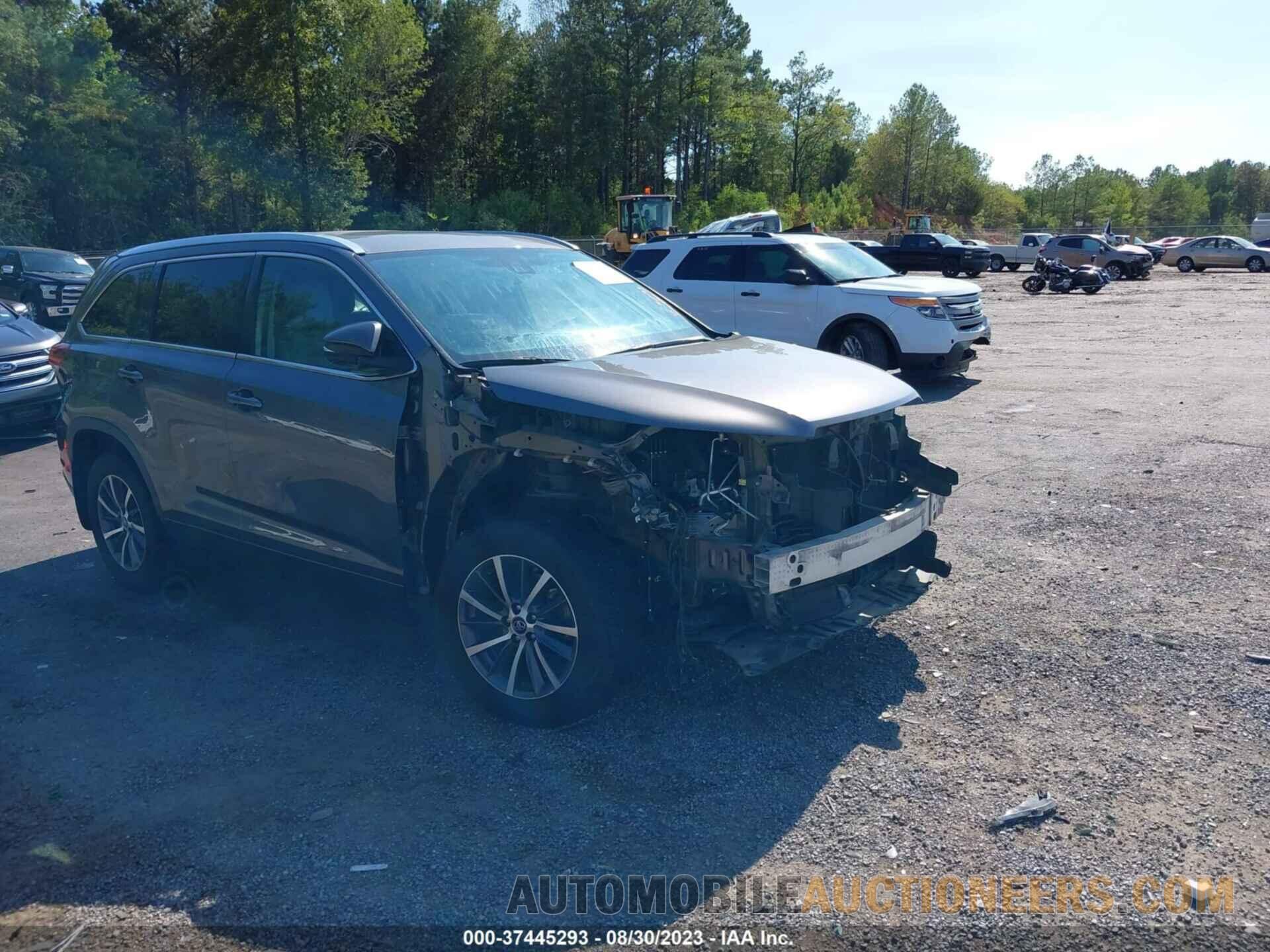 5TDKZRFH1JS527933 TOYOTA HIGHLANDER 2018