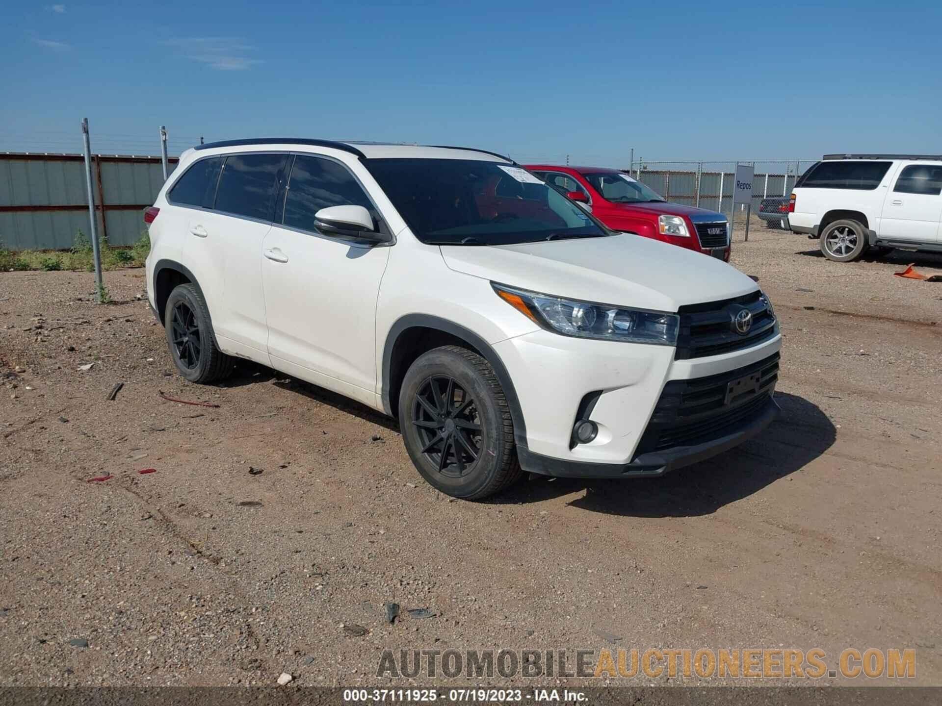 5TDKZRFH1JS535367 TOYOTA HIGHLANDER 2018