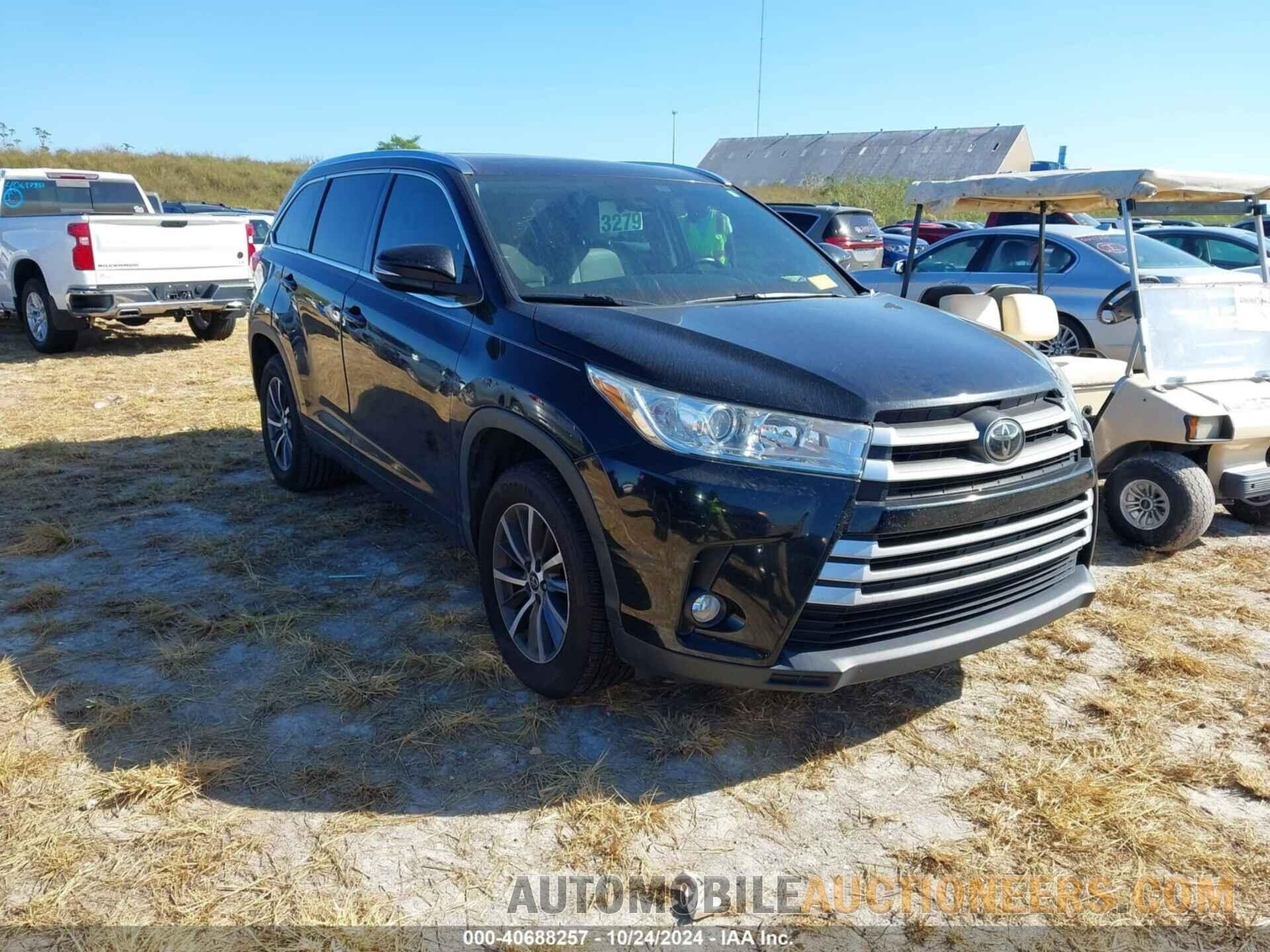 5TDKZRFH1JS541721 TOYOTA HIGHLANDER 2018