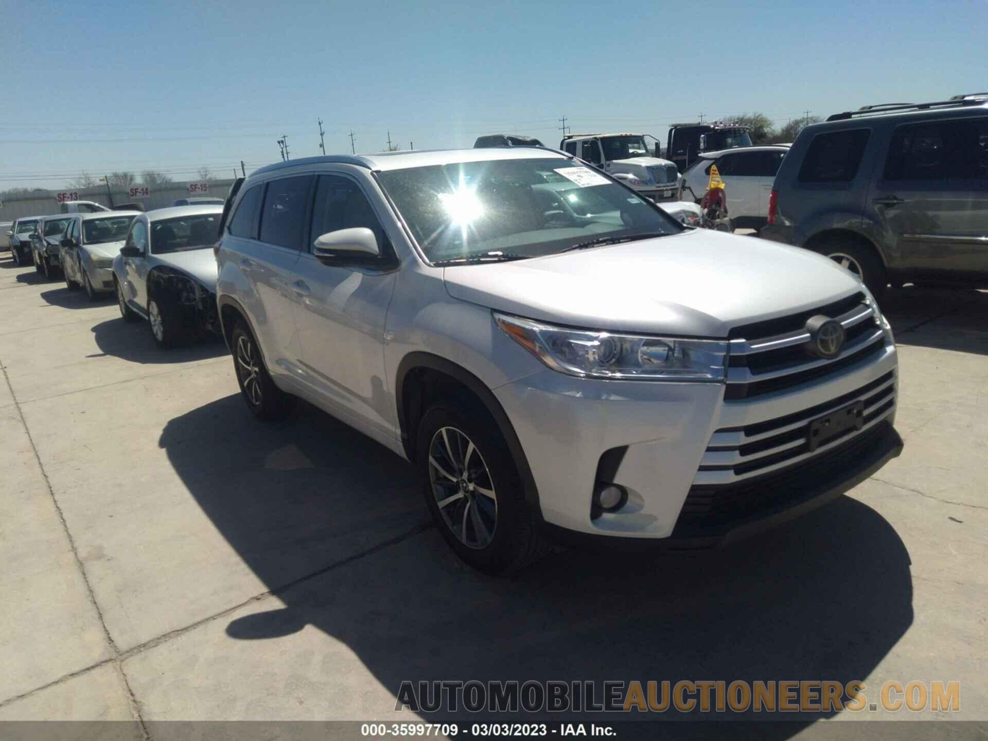 5TDKZRFH1JS545655 TOYOTA HIGHLANDER 2018