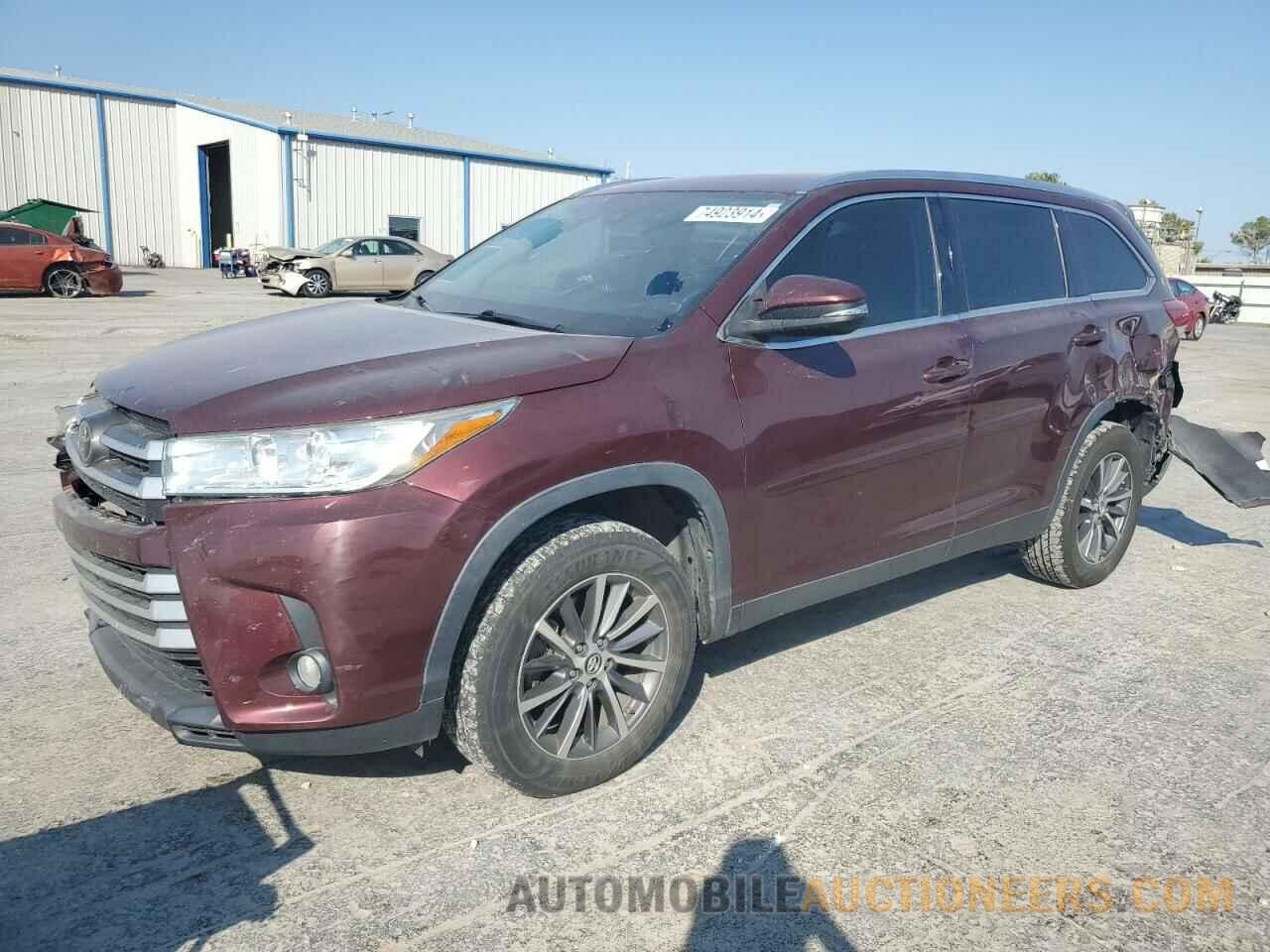 5TDKZRFH1KS296081 TOYOTA HIGHLANDER 2019