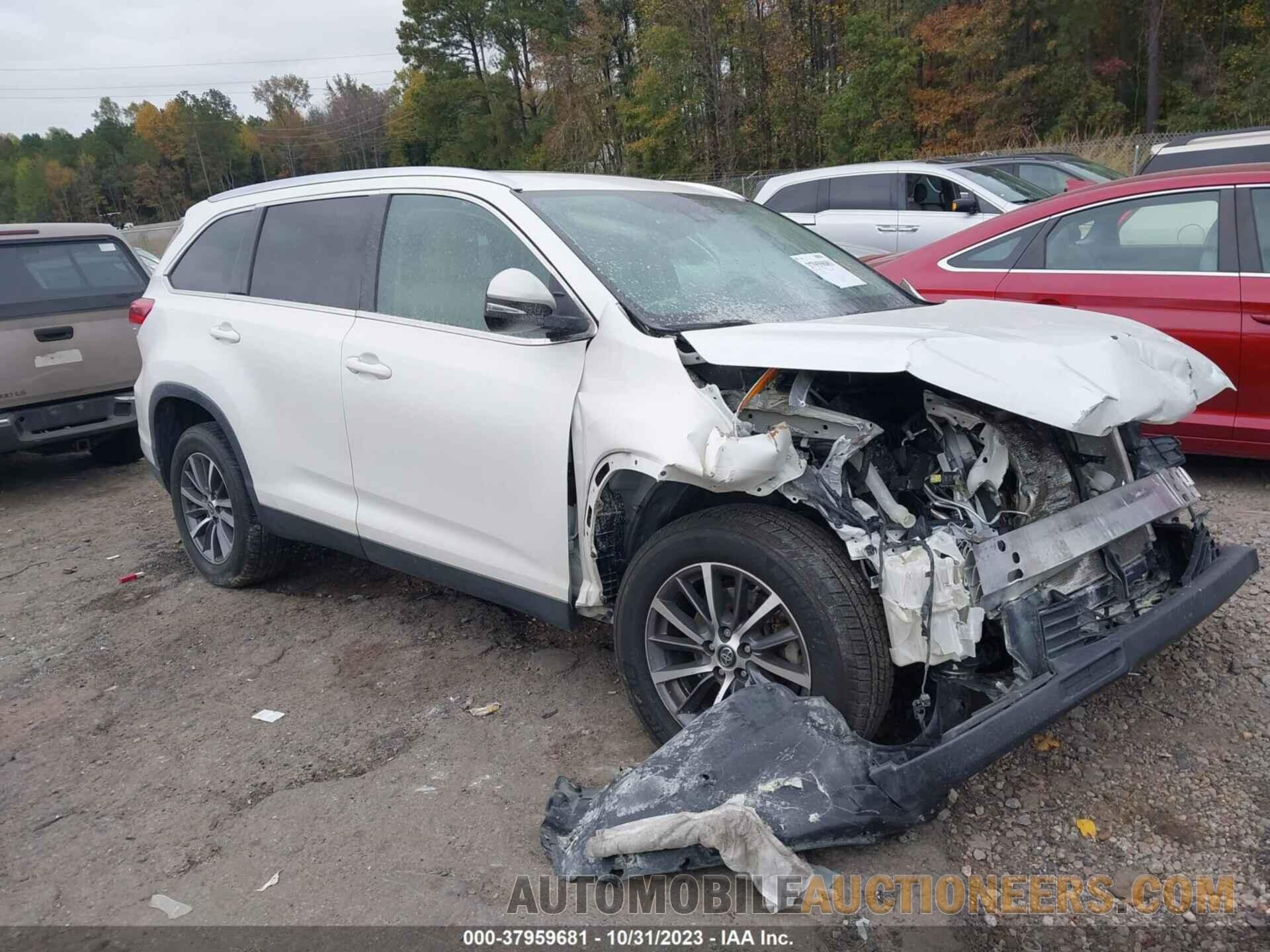 5TDKZRFH1KS302428 TOYOTA HIGHLANDER 2019