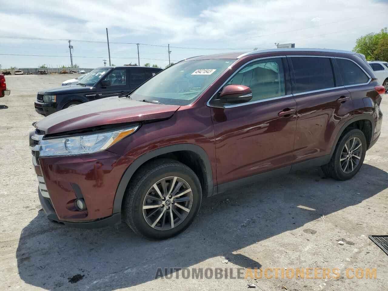 5TDKZRFH1KS302851 TOYOTA HIGHLANDER 2019