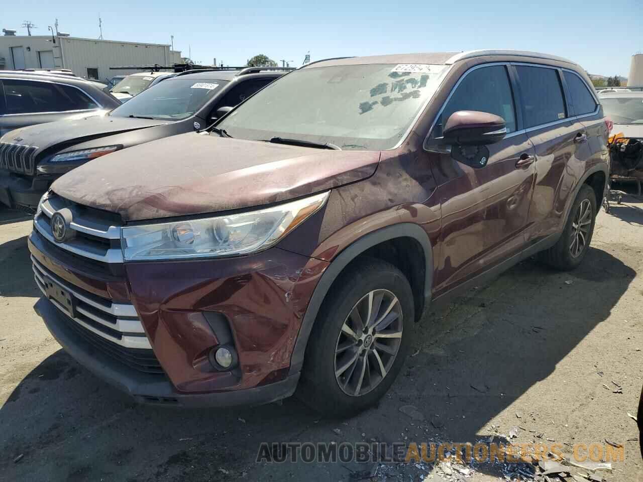 5TDKZRFH1KS309086 TOYOTA HIGHLANDER 2019