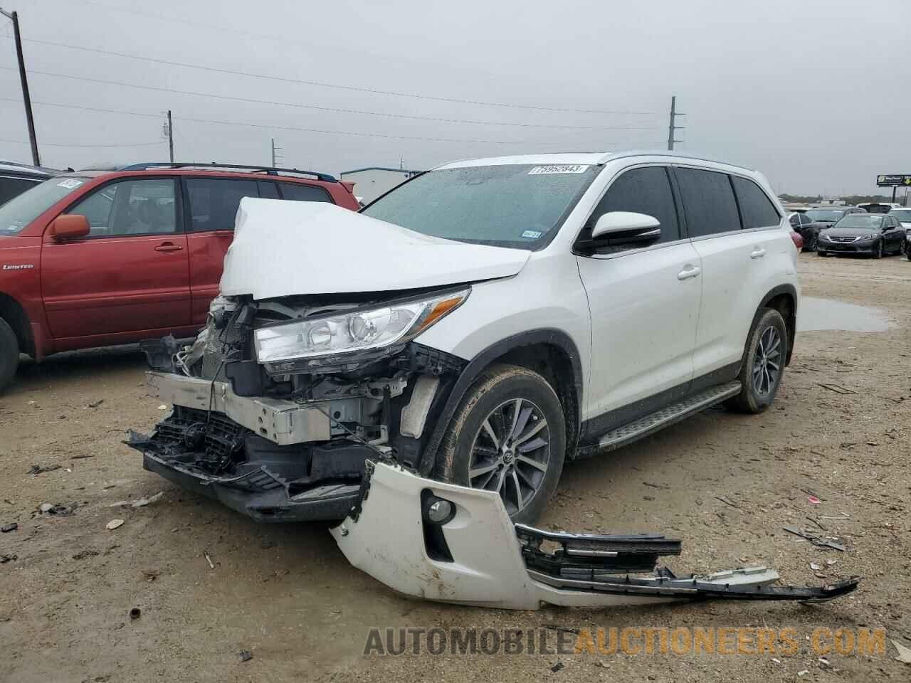 5TDKZRFH1KS313994 TOYOTA HIGHLANDER 2019