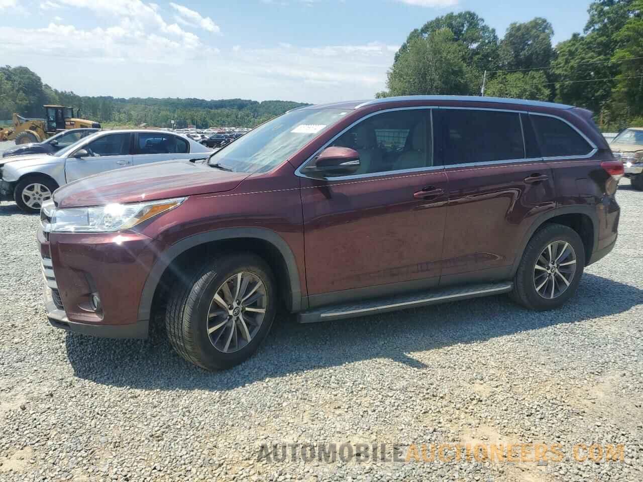 5TDKZRFH1KS316460 TOYOTA HIGHLANDER 2019