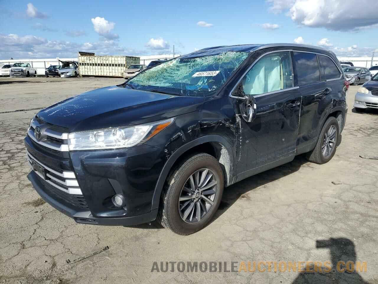 5TDKZRFH1KS319570 TOYOTA HIGHLANDER 2019