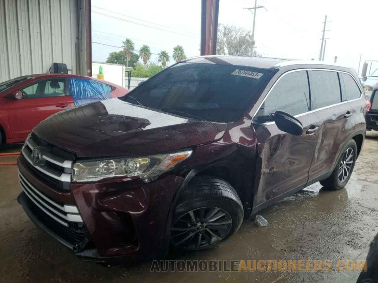 5TDKZRFH1KS324235 TOYOTA HIGHLANDER 2019