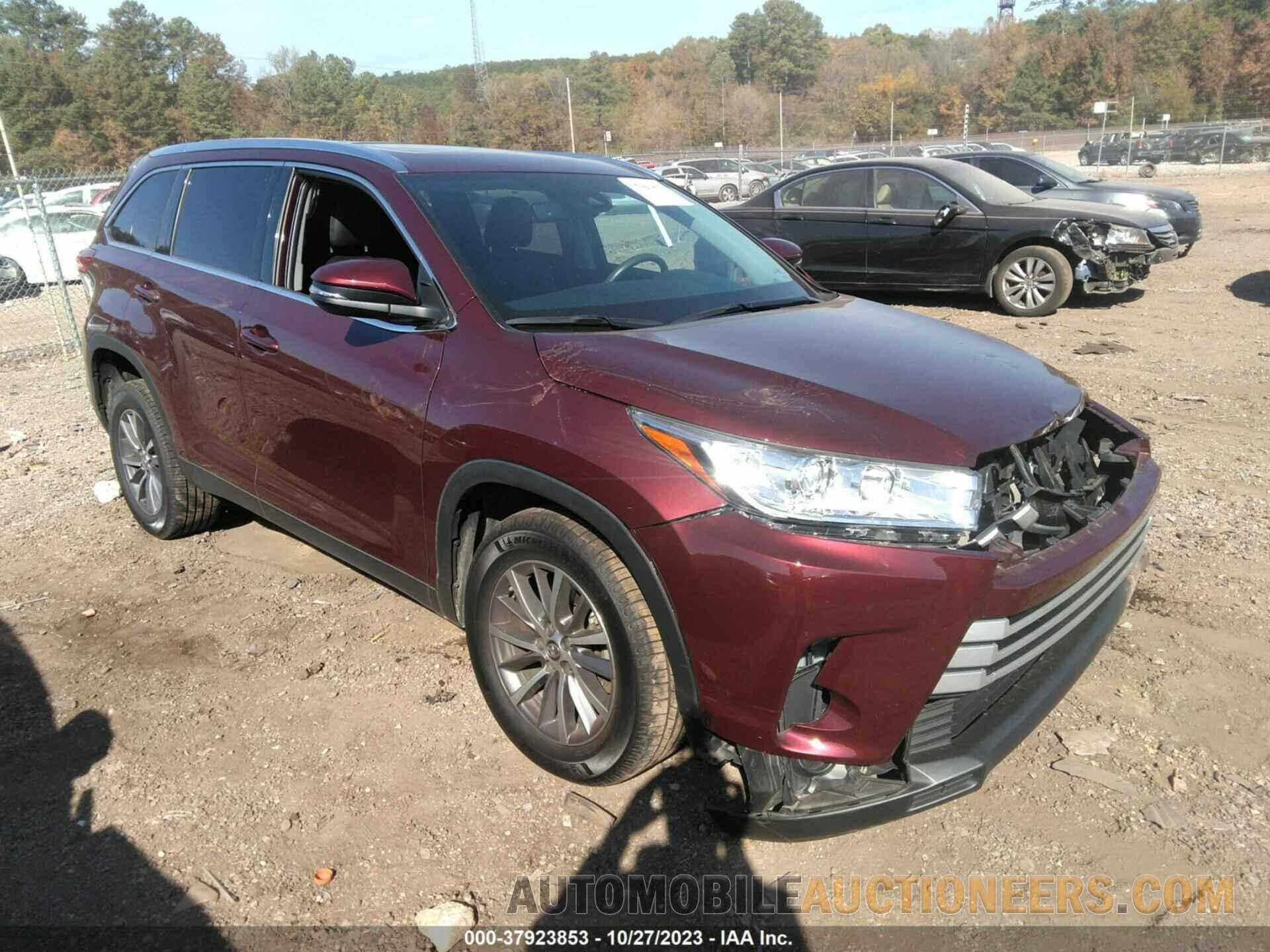 5TDKZRFH1KS339608 TOYOTA HIGHLANDER 2019