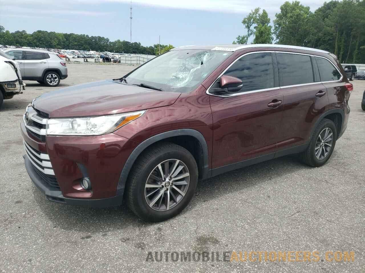 5TDKZRFH1KS345621 TOYOTA HIGHLANDER 2019