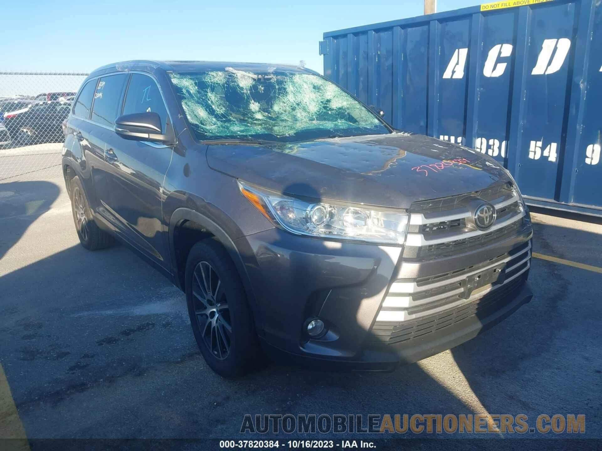 5TDKZRFH1KS348664 TOYOTA HIGHLANDER 2019