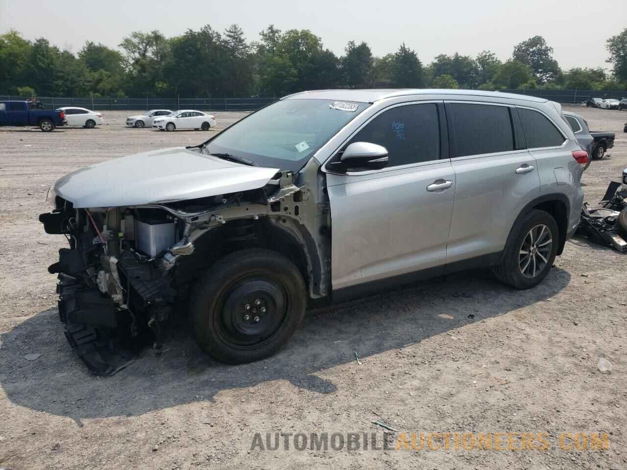 5TDKZRFH1KS550520 TOYOTA HIGHLANDER 2019