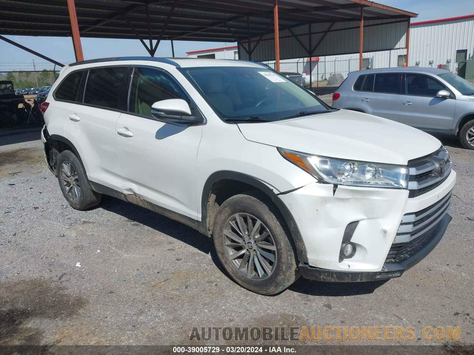 5TDKZRFH1KS552025 TOYOTA HIGHLANDER 2019