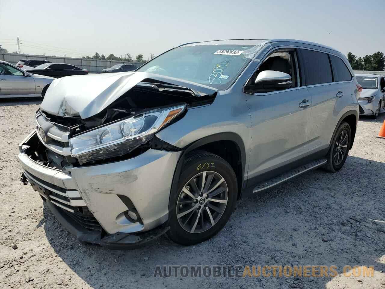 5TDKZRFH1KS558293 TOYOTA HIGHLANDER 2019