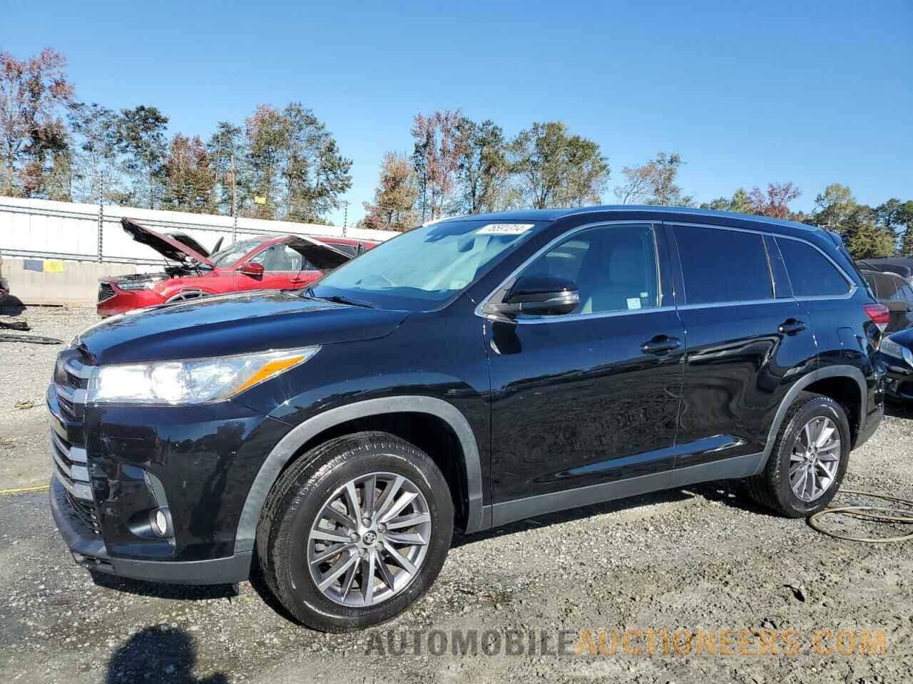 5TDKZRFH1KS562280 TOYOTA HIGHLANDER 2019