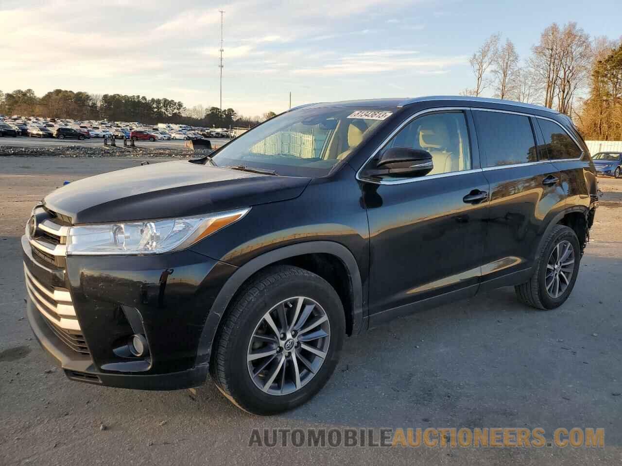 5TDKZRFH1KS568533 TOYOTA HIGHLANDER 2019