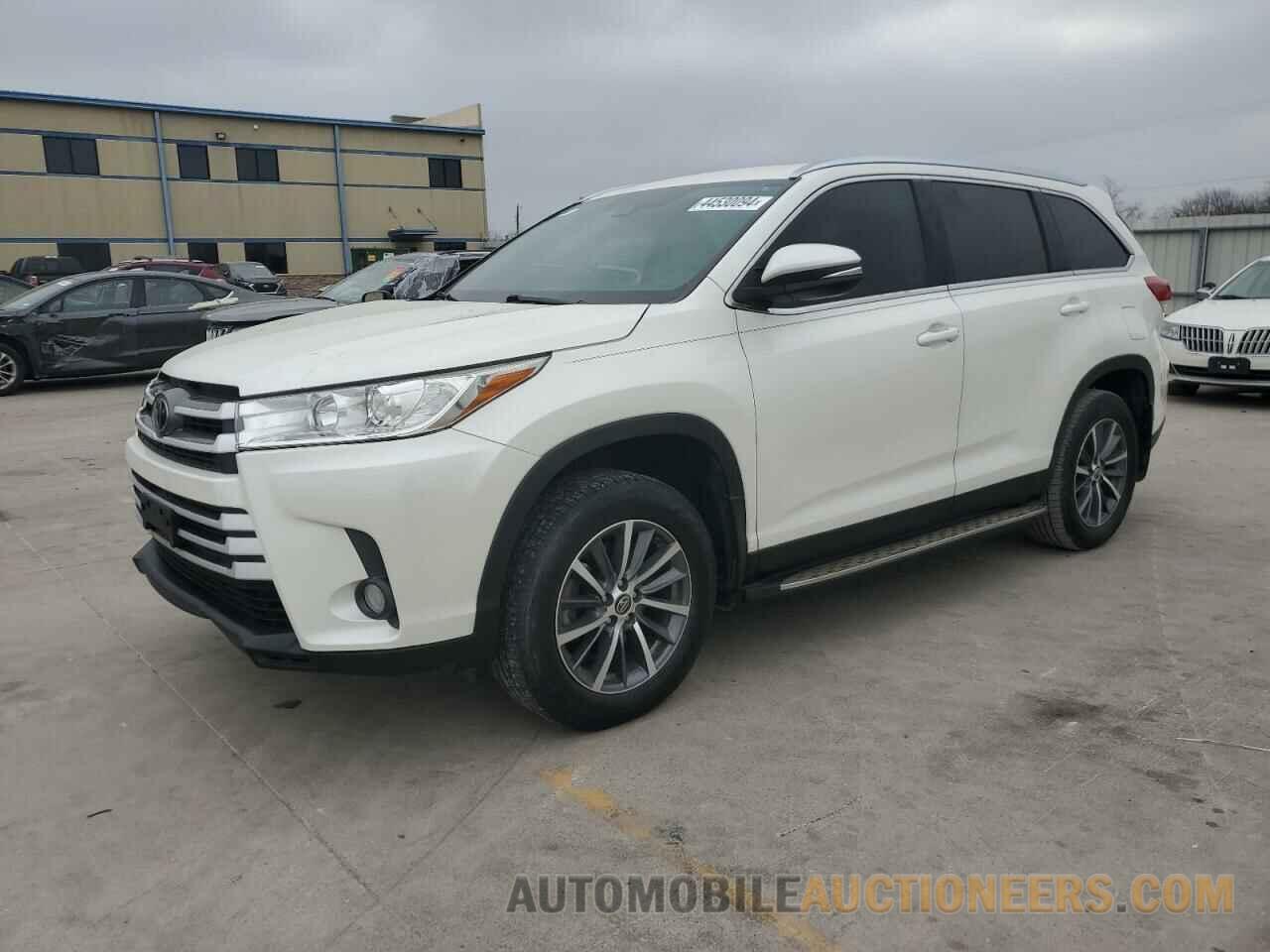 5TDKZRFH1KS571531 TOYOTA HIGHLANDER 2019