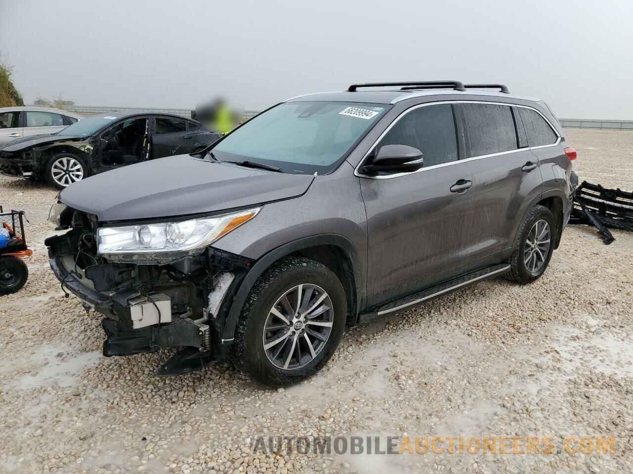 5TDKZRFH1KS571688 TOYOTA HIGHLANDER 2019