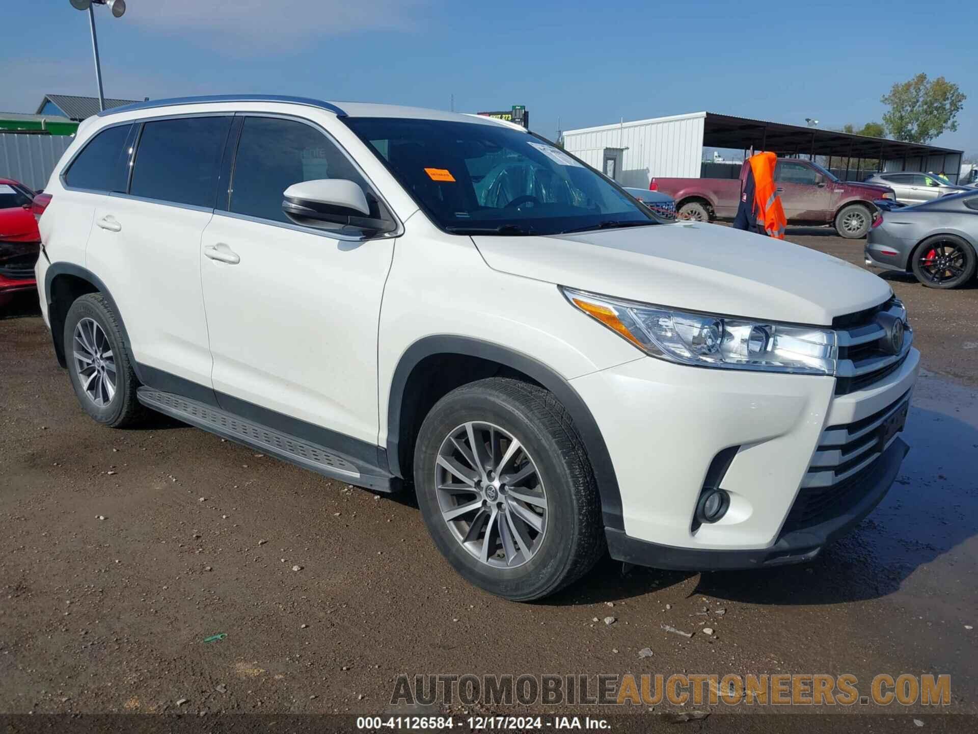 5TDKZRFH1KS572002 TOYOTA HIGHLANDER 2019