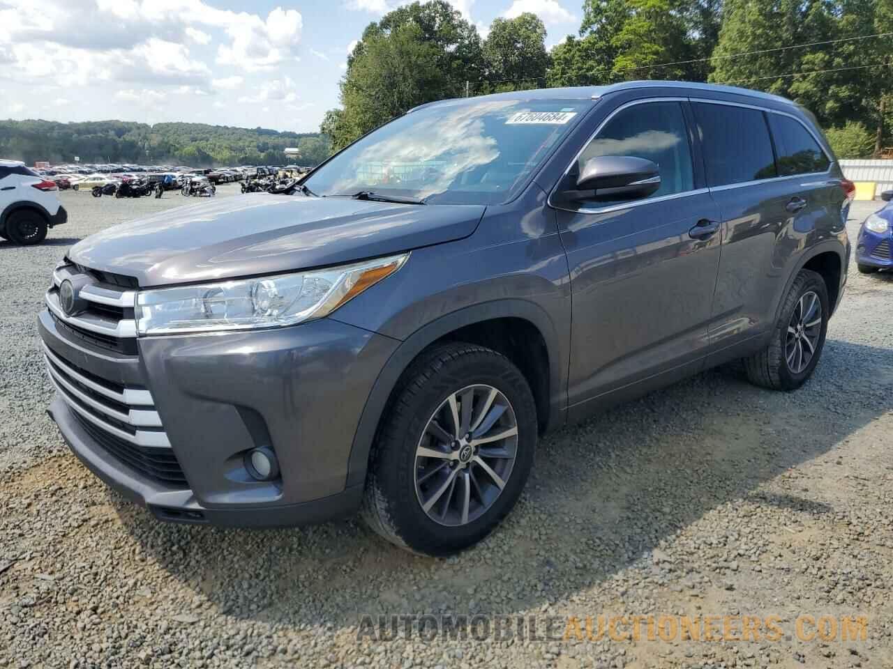 5TDKZRFH2HS192031 TOYOTA HIGHLANDER 2017