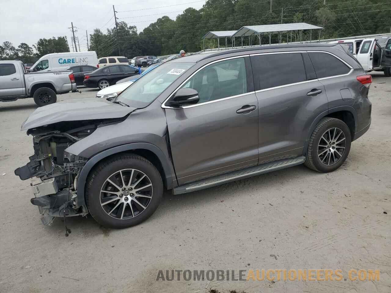 5TDKZRFH2HS515333 TOYOTA HIGHLANDER 2017