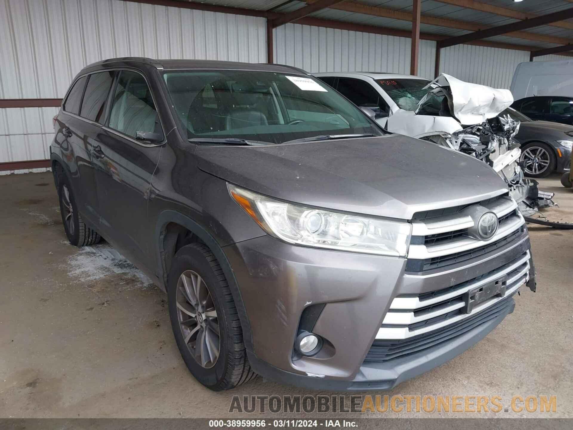 5TDKZRFH2HS515929 TOYOTA HIGHLANDER 2017