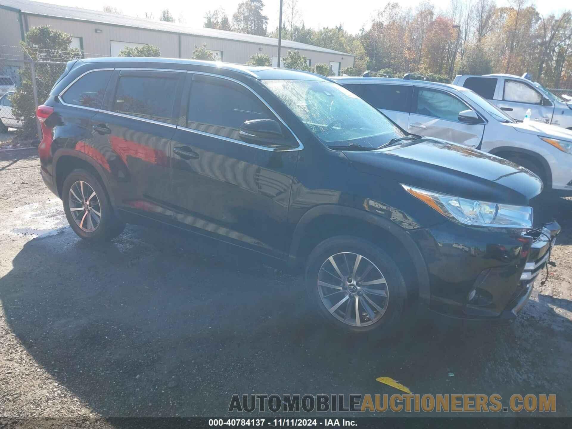 5TDKZRFH2HS516269 TOYOTA HIGHLANDER 2017