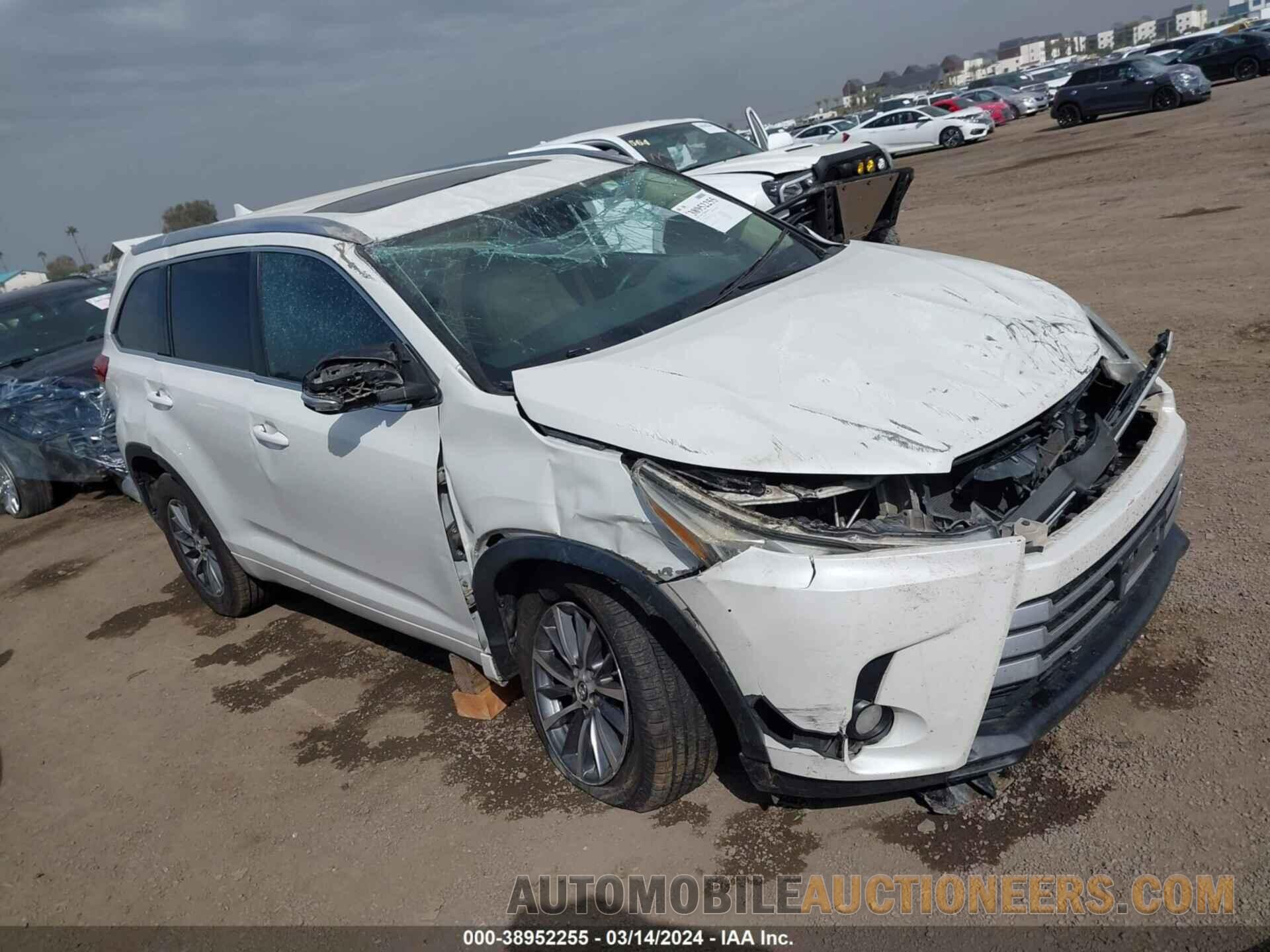 5TDKZRFH2HS524551 TOYOTA HIGHLANDER 2017