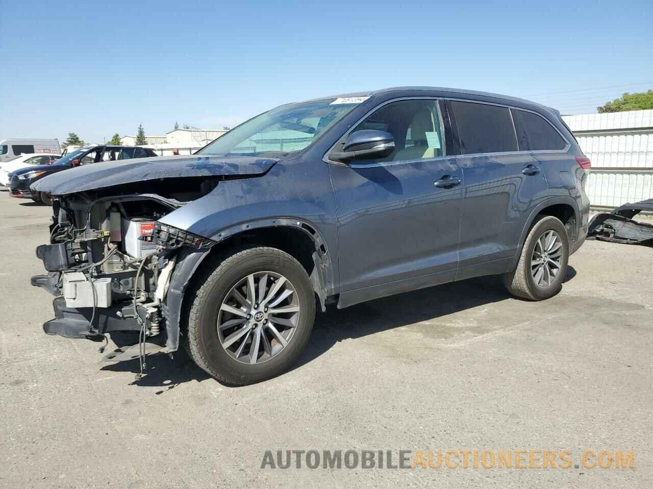 5TDKZRFH2JS244747 TOYOTA HIGHLANDER 2018