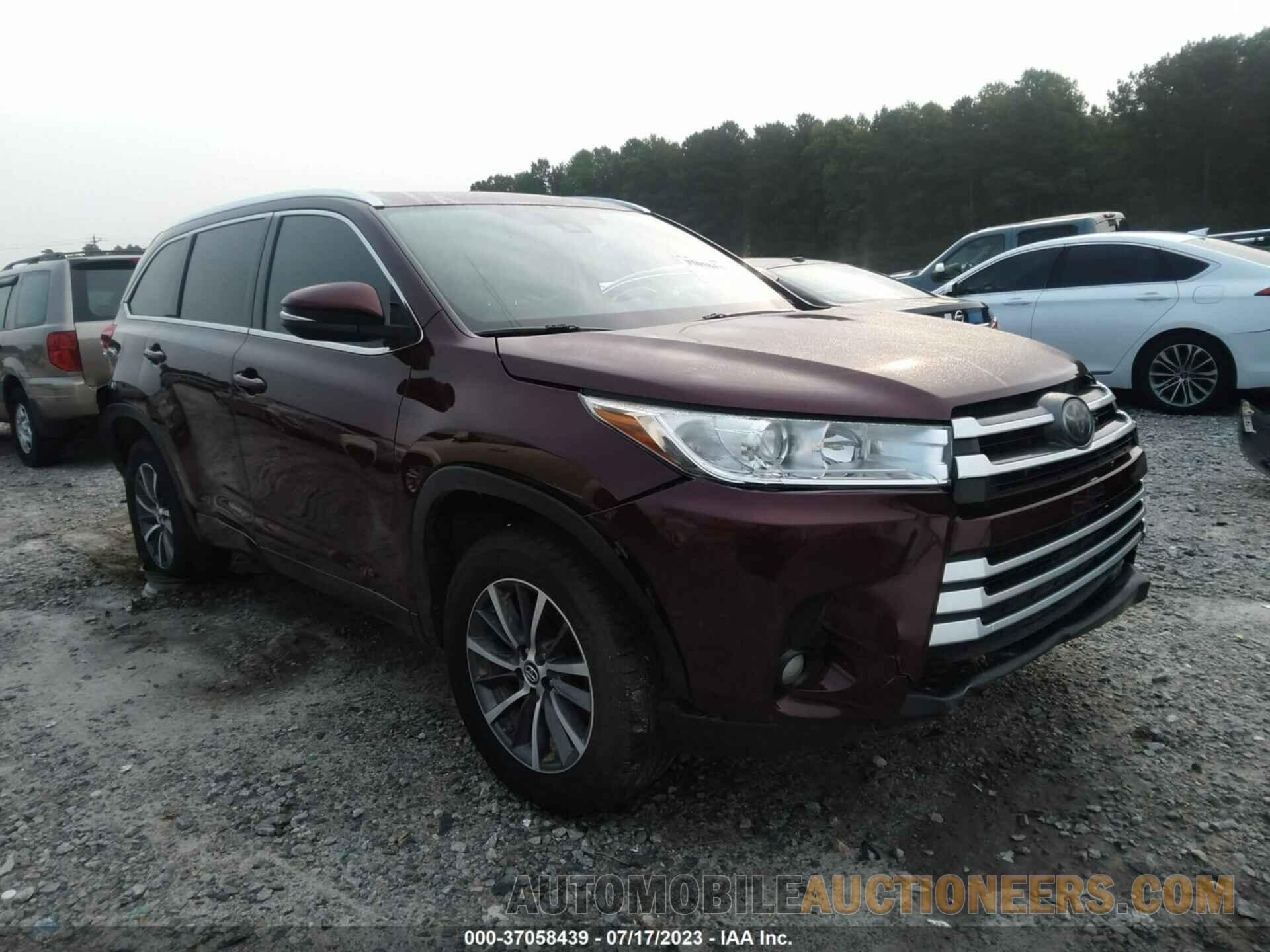 5TDKZRFH2JS245638 TOYOTA HIGHLANDER 2018