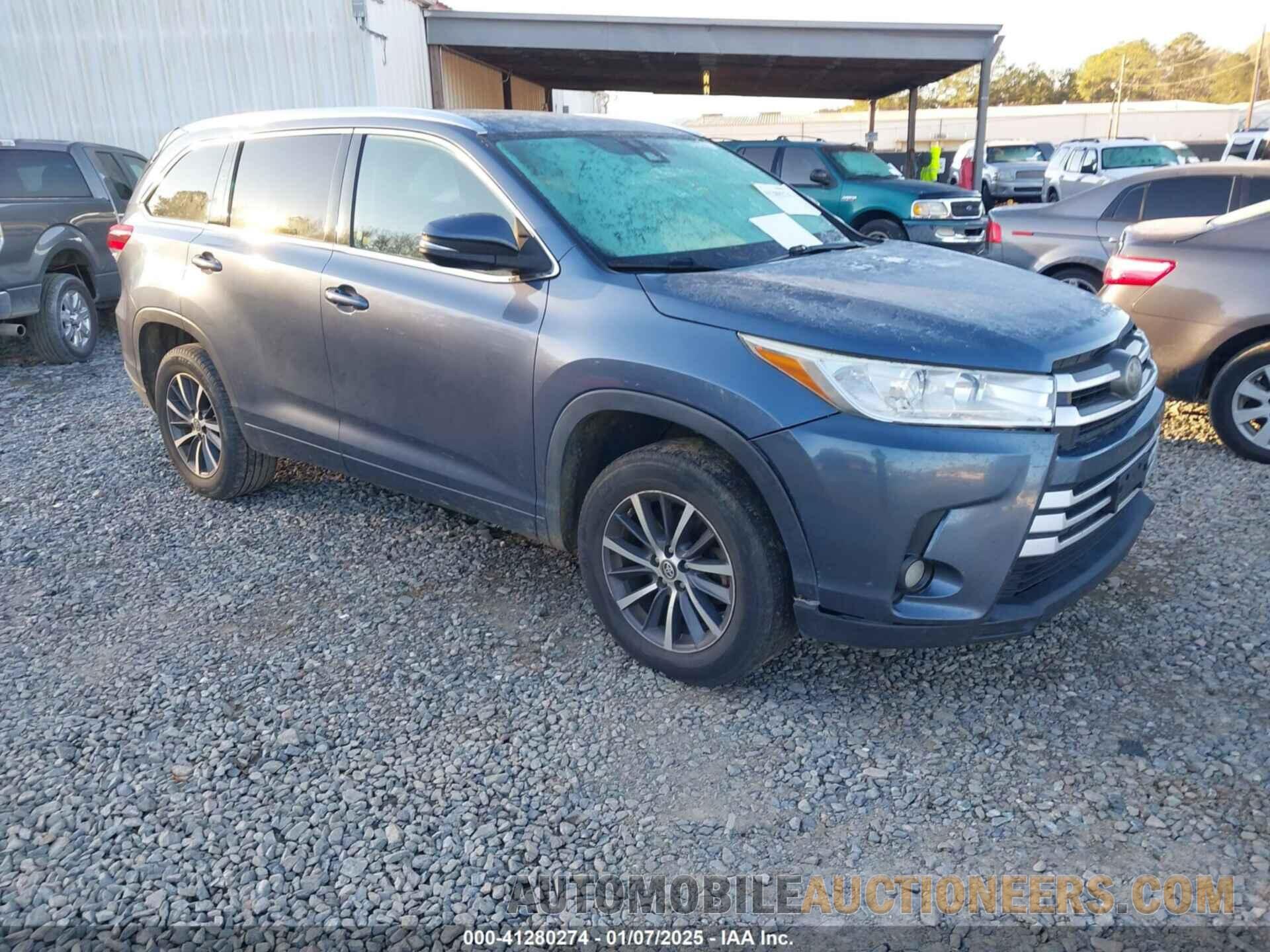 5TDKZRFH2JS247468 TOYOTA HIGHLANDER 2018